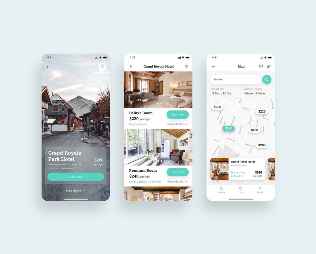 Phát triển ứng dụng booking khách sạn