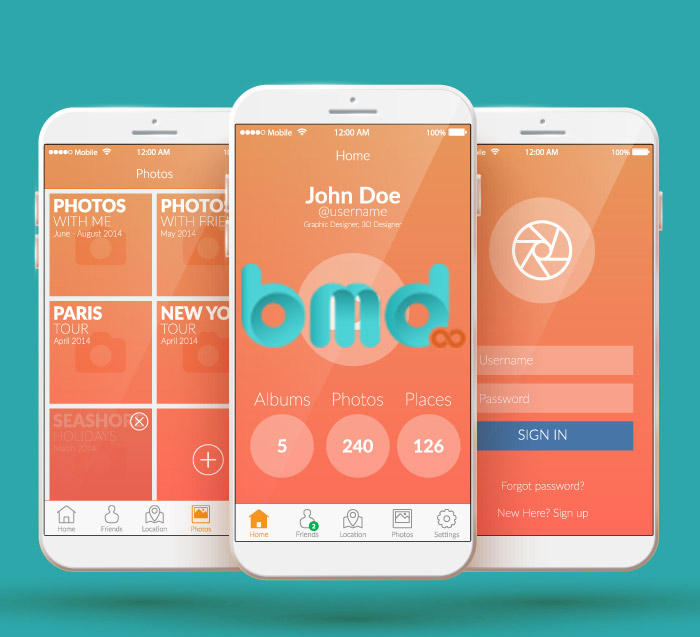 BMD - Công ty thiết kế app mobile chuyên nghiệp giá rẻ