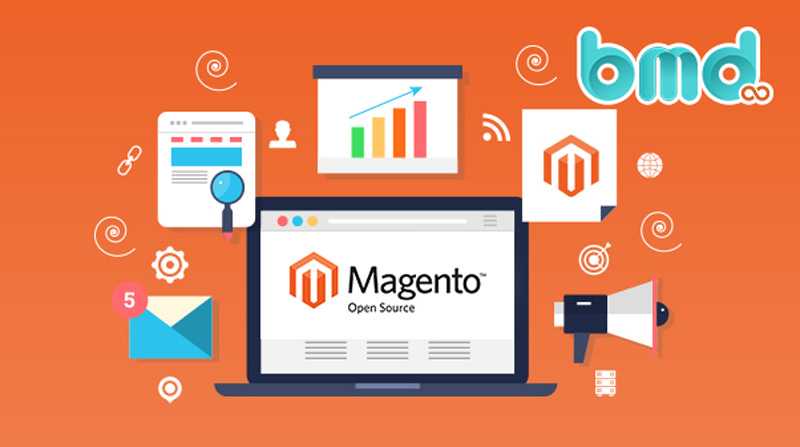 Phần mềm mã nguồn mở thiết kế website Magento