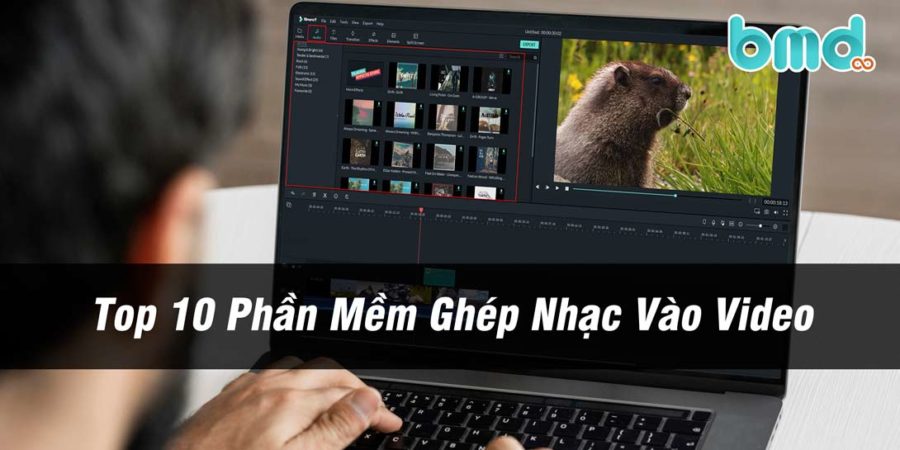 Top phần mềm ghép nhạc vào video