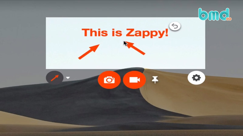 Phần mềm quay lại màn hình Zappy