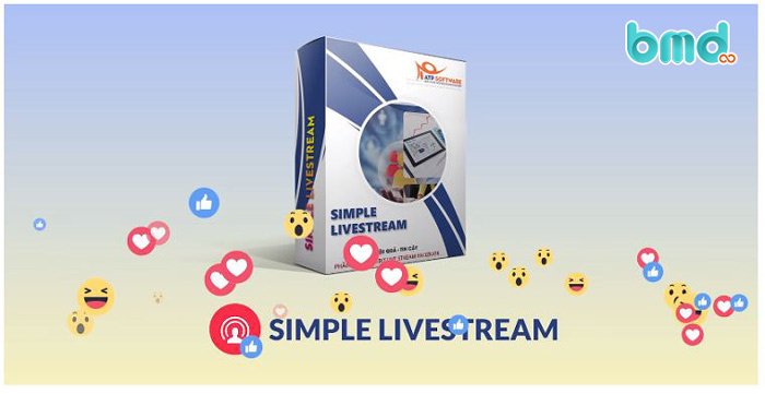 Ứng dụng live stream bán hàng Smple liveStream