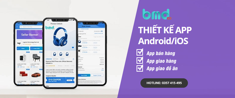 Thiết kế app thương mại điện tử hàng đầu