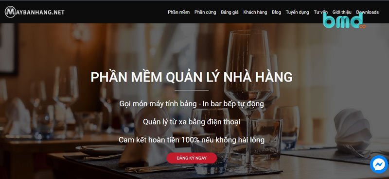 Trang chủ của maybanhang.net