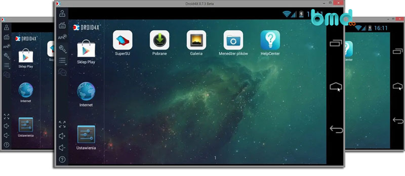 phần mềm giả lập android nhẹ Droid4x