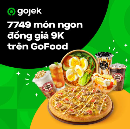 Chương trình khuyến mãi trên app Gojek
