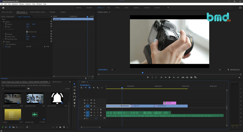 Phần mềm edit video Adobe Premiere Pro