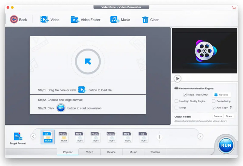 Phần mềm quay video màn hình VideoProc