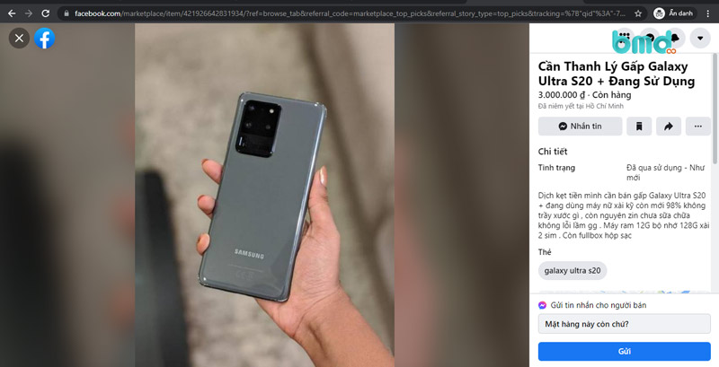 Cách bán hàng online trên facebokk marketplace