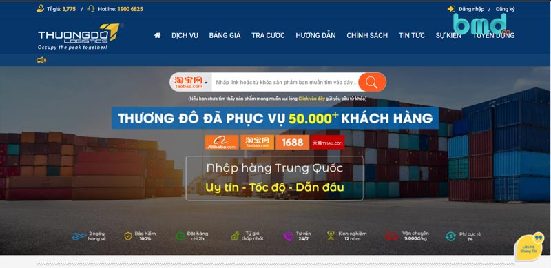 Công ty logistics Thương Đô