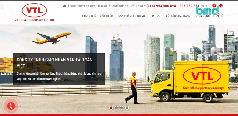 Công ty logistics Toàn Việt