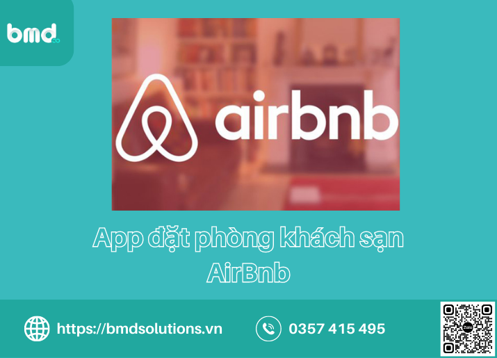 App đặt phòng khách sạn AirBnB