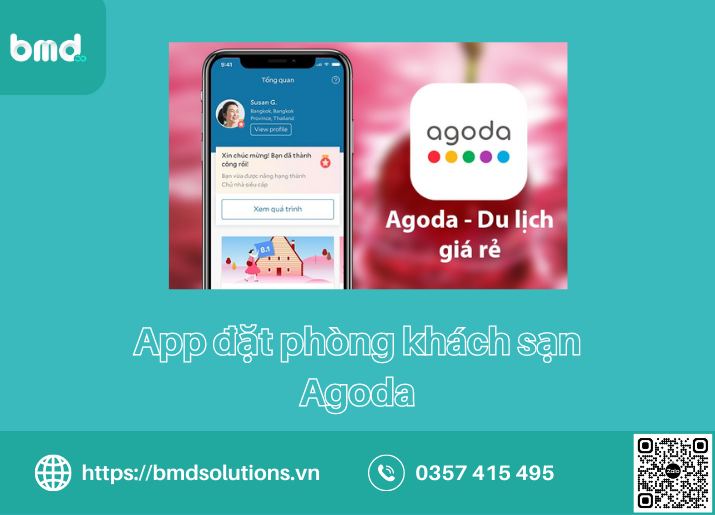 App đặt phòng khách sạn Agoda