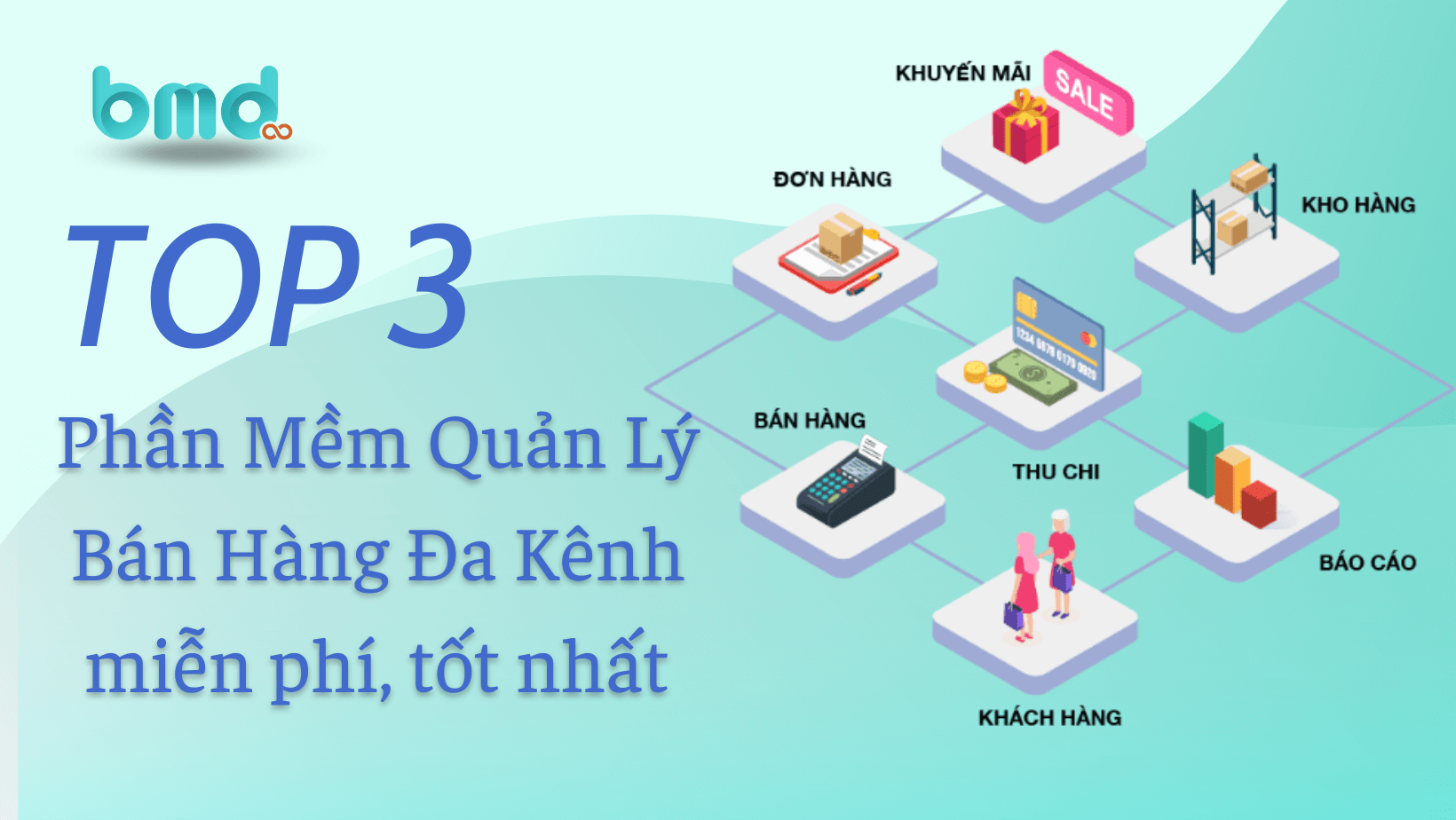 TOP 3 Phần Mềm Quản Lý Bán Hàng Đa Kênh miễn phí, tốt nhất