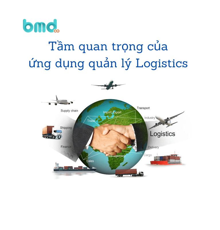 Tầm quan trọng của ứng dụng quản lý Logistics đối với doanh nghiệp 