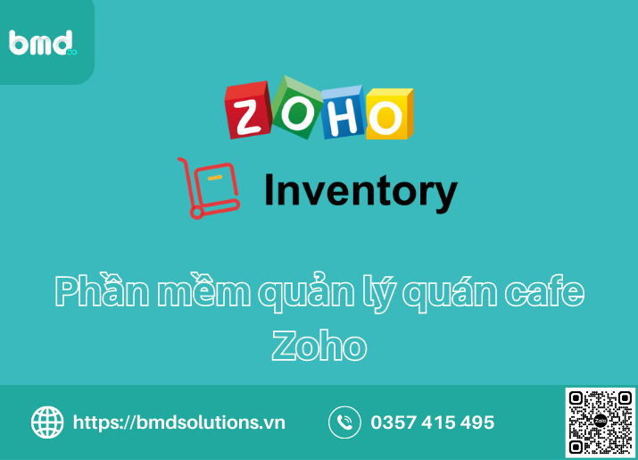 Phần mềm quản lý quán cafe Zoho