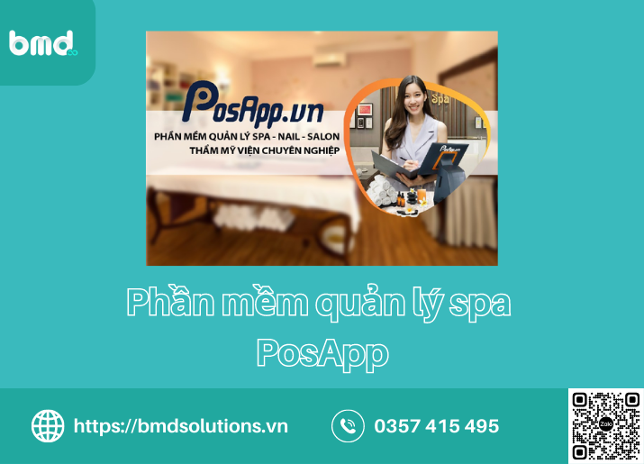 Phần mềm quản lý spa PosApp