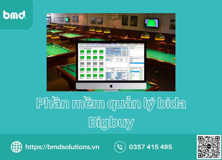 Phần mềm quản lý quán bida Bigbuy