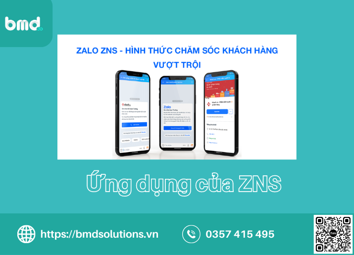 Những ứng dụng của Zalo ZNS