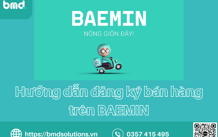 Hướng dẫn đăng ký bán hàng trên BAEMIN