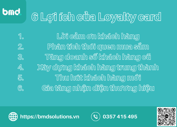 Lợi ích của Loyalty card