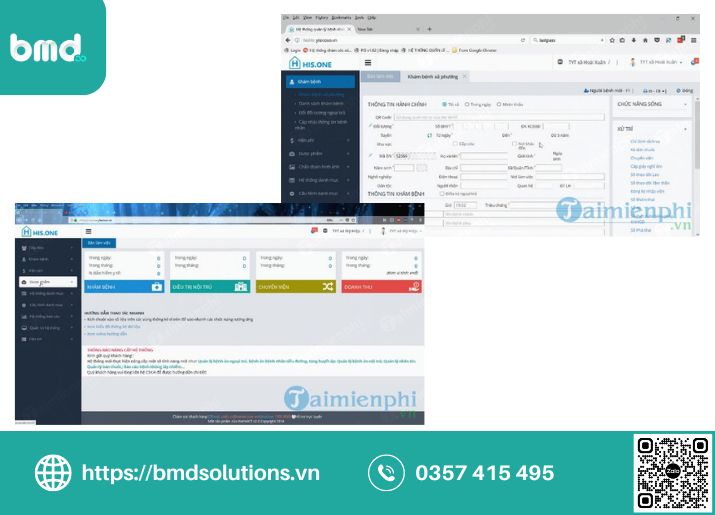 Phần mềm quản lý phòng khám tai mũi họng, chuyên khoa, đa khoa Viettel (ảnh sưu tầm)