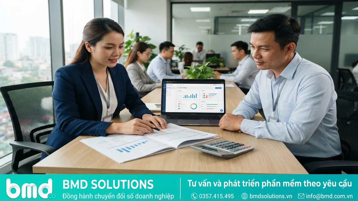 Máy tính – chi phí lập trình phần mềm quản lý sản xuất theo yêu cầu