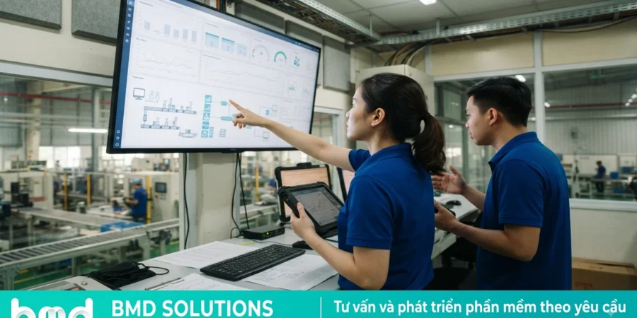 MES là gì? Phân biệt MES và ERP trong sản xuất