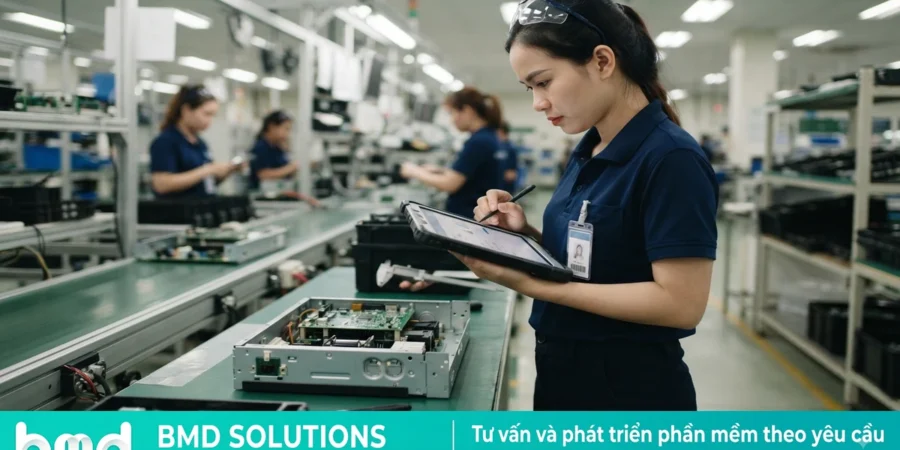 Phần mềm quản lý chất lượng (QC/QA) trong sản xuất là gì?