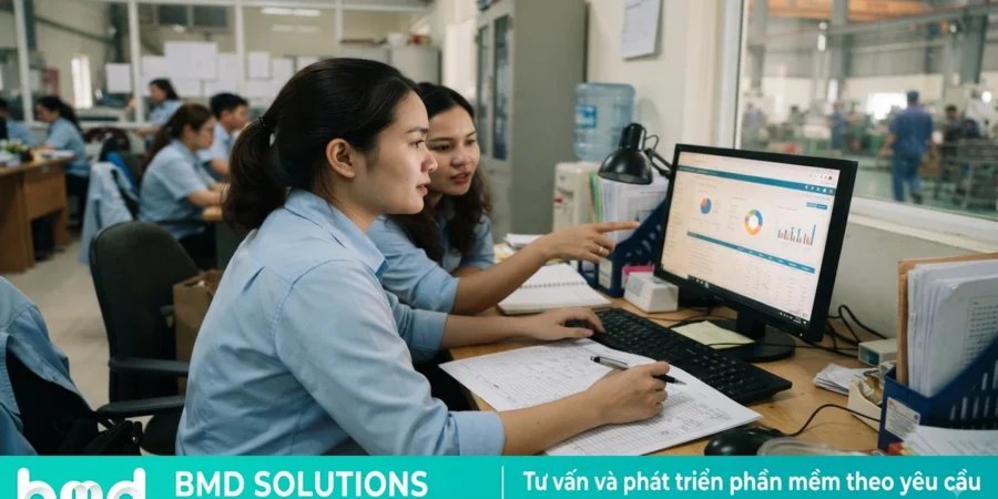 Phần mềm quản lý đơn hàng và công nợ cho nhà máy sản xuất