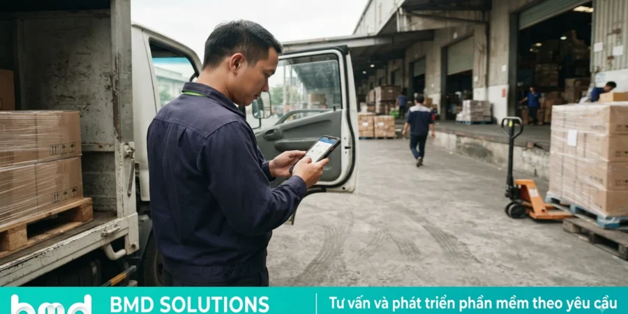 Phần mềm quản lý giao hàng, vận chuyển logistics cho doanh nghiệp sản xuất