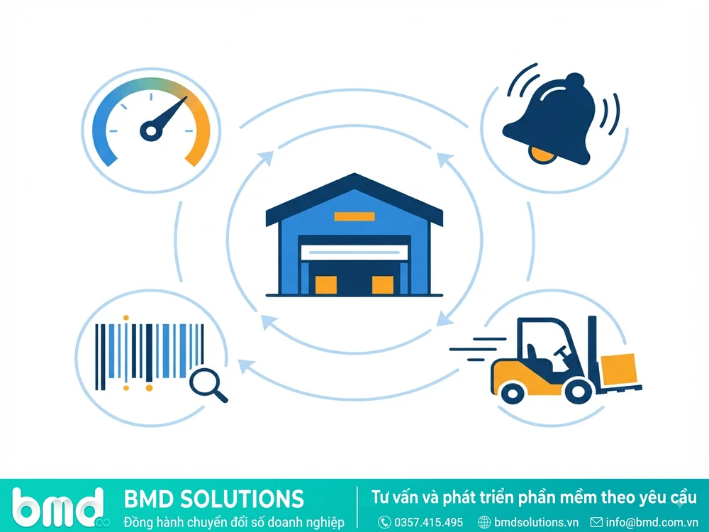 Icon tồn kho real-time – phần mềm quản lý kho nguyên vật liệu nhà máy
