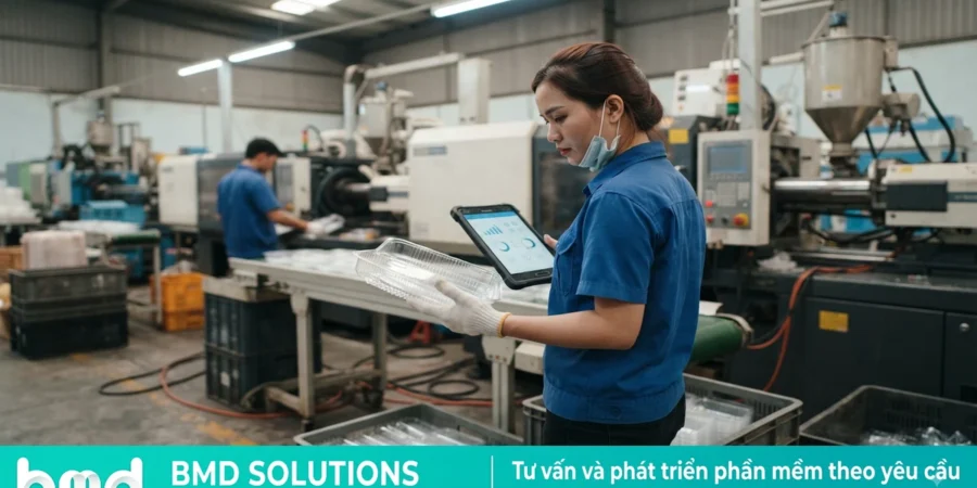 Phần mềm quản lý sản xuất ngành nhựa, bao bì