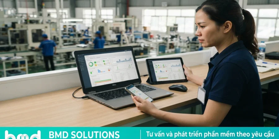 Phần mềm quản lý thiết bị nhà máy: Giải pháp CMMS toàn diện cho doanh nghiệp sản xuất
